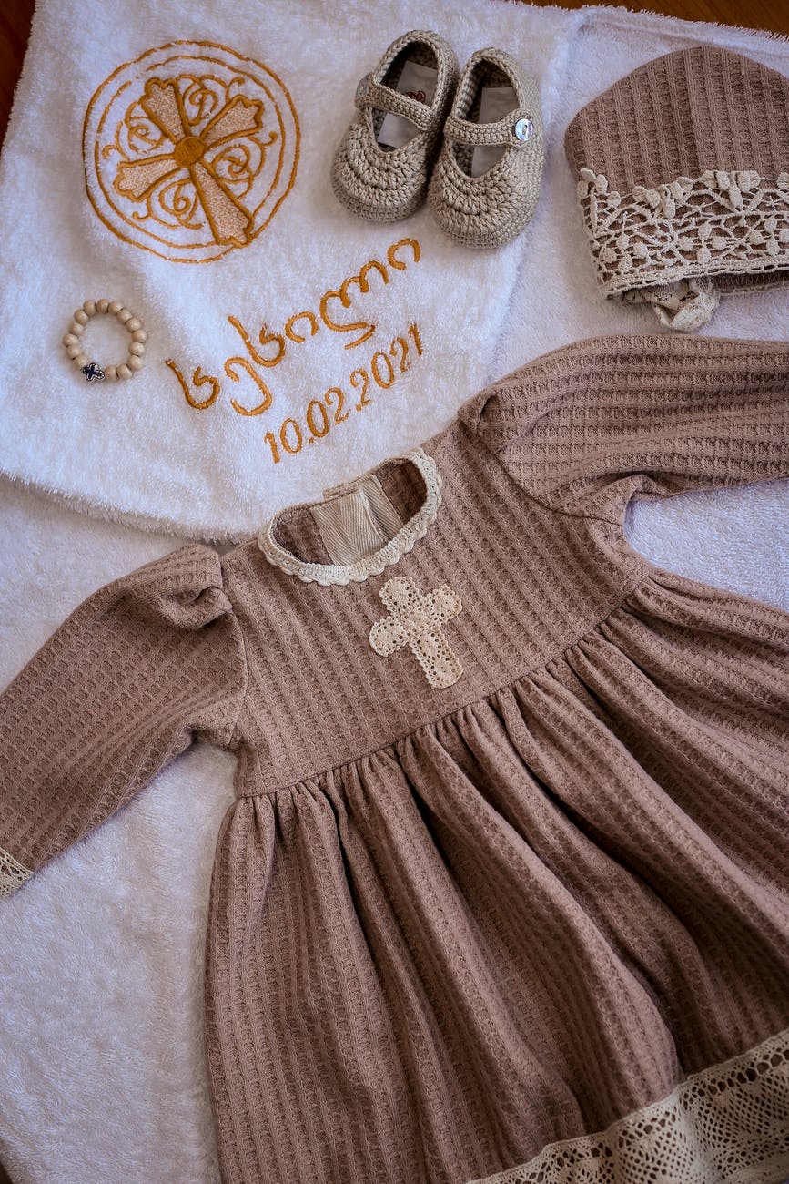 outfit for baby girl for baptism ceremony